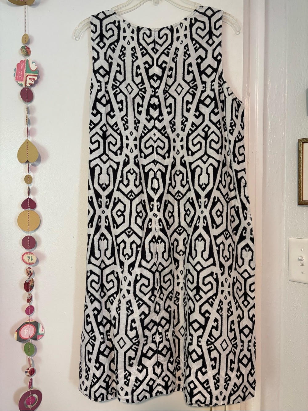J.Jill Love Linen Dhift Dress Sz M